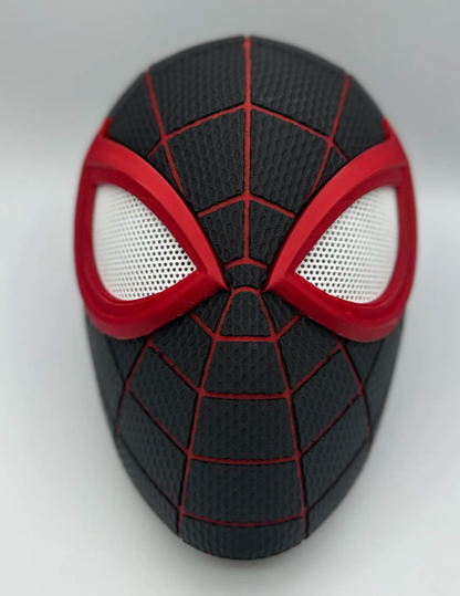 Miles Morales-inspired helmet